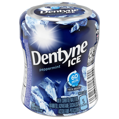 Dentyne Ice Sugar-Free Peppermint Gum, 60 pieces