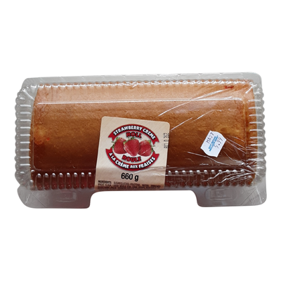Strawberry Creme Roll, 660 g