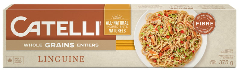 Catelli Healthy Harvest Whole Grains Wheat Linguine, 375 g