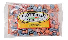 COTTAGE COUNTRY GUM CHEWS
