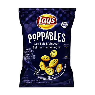 Lay's Sea Salt & VInegar, 141 g