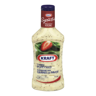 Kraft Creamy Poppy Seed Dressing, 475 mL