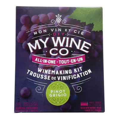 My Wine Co Pinot Grigio Winemaking Kit, 2.17 l