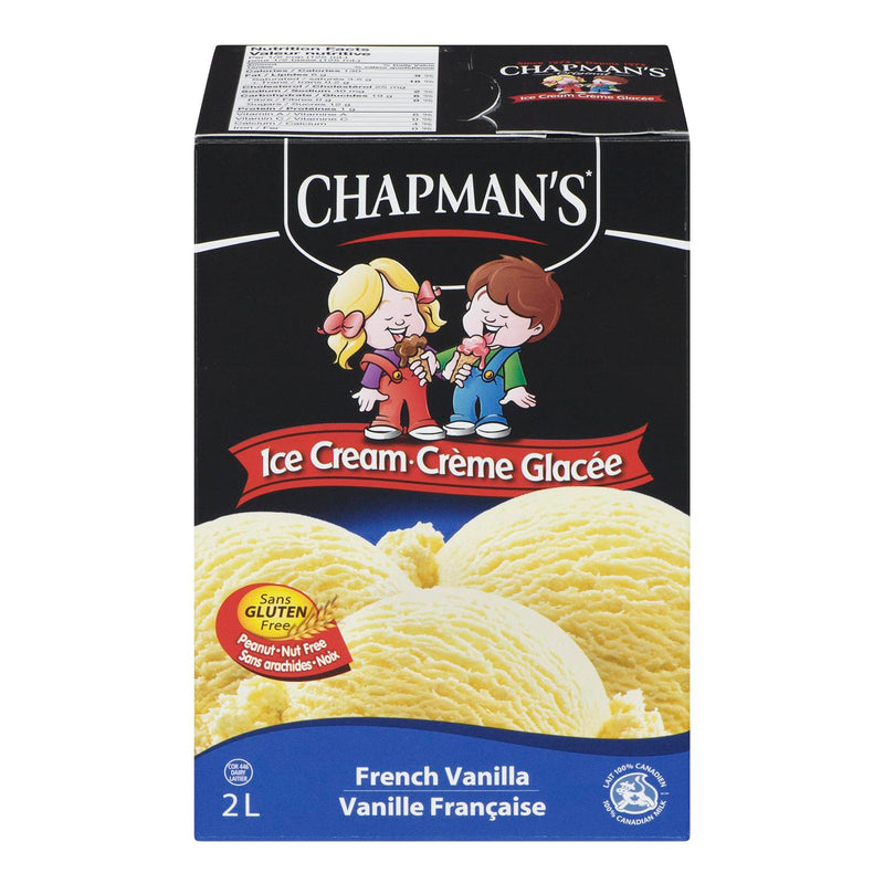Chapman's French Vanilla Ice Cream Brick, 2L