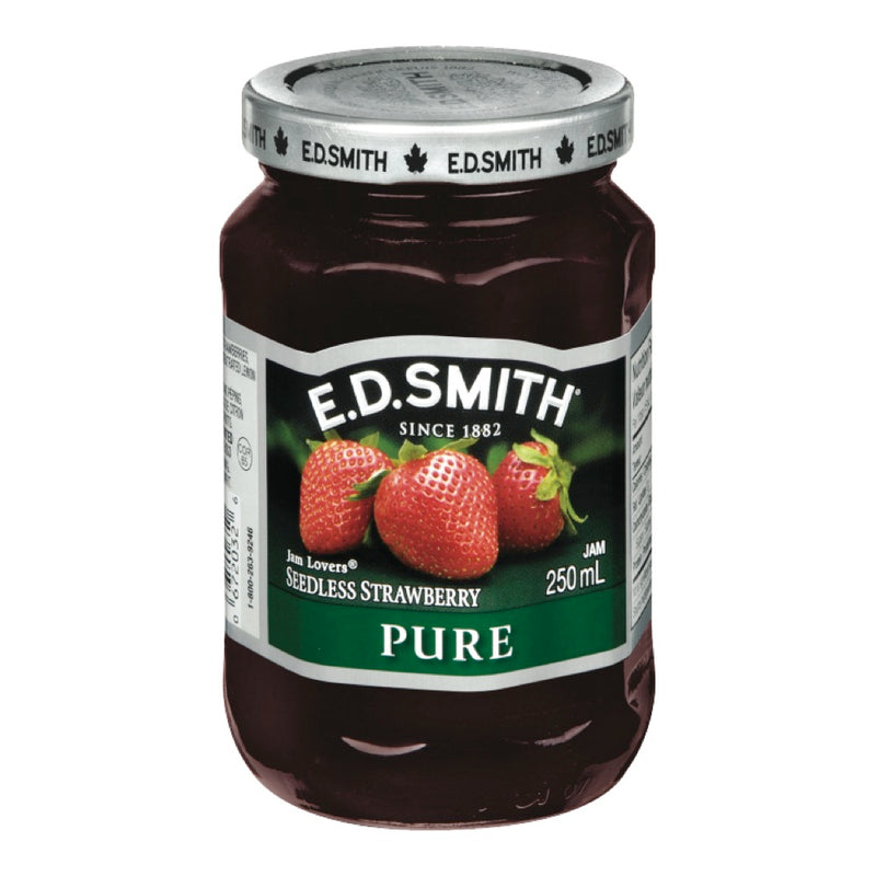 E.D. Smith Seedless Strawberry Jam, 250 mL