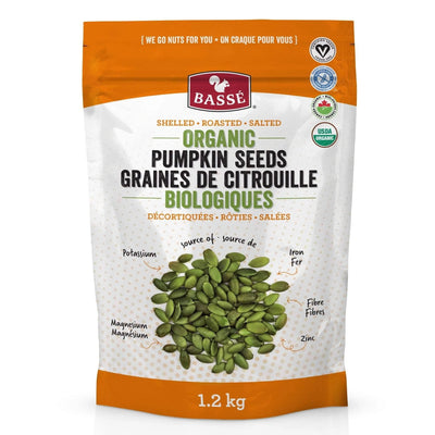 Basse Organic Pumpkin Seeds, 1.2 kg