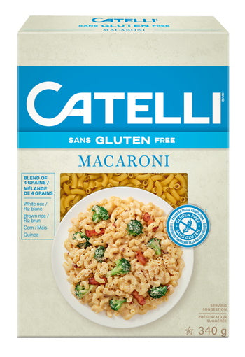 Catelli Gluten Free Macaroni, 340 g