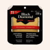Black Diamond Old Cheddar Cheese Slices, 220 g