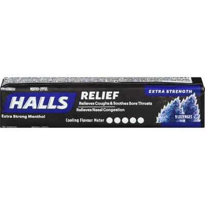 Halls Extra Strong Menthol Throat Medicine, 1 ct