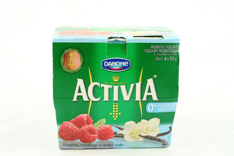 Activia 0% Probiotic Yogurt Raspberry/Vanilla, 800 g