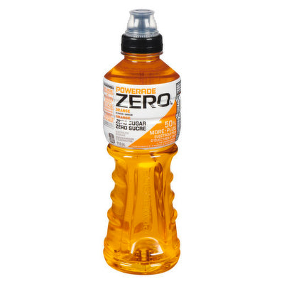 Powerade Zero Sugar Orange Drink, 710 mL