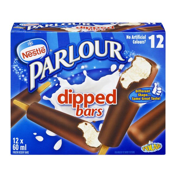 Parlour Dipper Bars, 60 mL, 12 ct