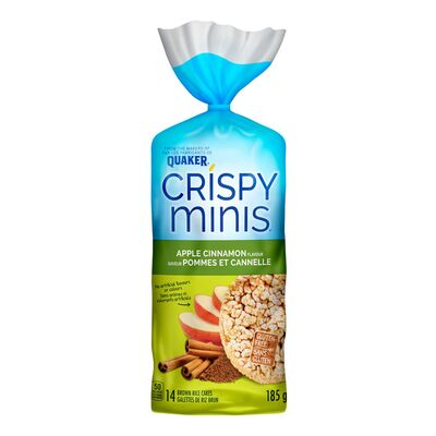 QUAKER RICE CAKES APPL CINN