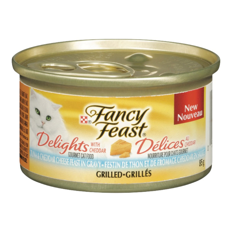 Fancy Feast Delights Tuna With Cheddar, 85 g