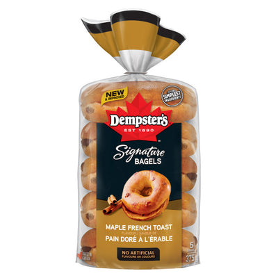 Dempster's Maple French Toast Bagels, 375 g