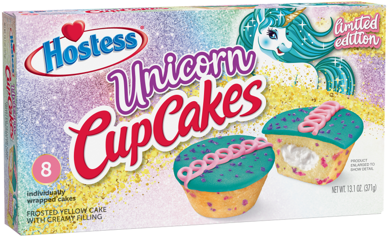 Hostess Unicorn Cupcakes, 8 ct