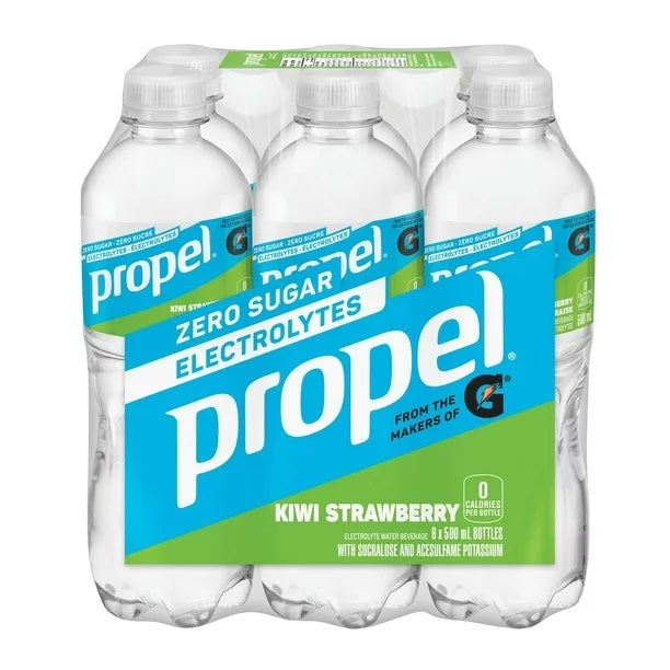 Gatorade Propel Kiwi Strawberry, 6 x 500mL