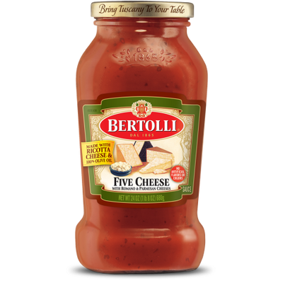 Bertolli Five Cheese With Romano & Parmesan Cheese Sauce, 680 g