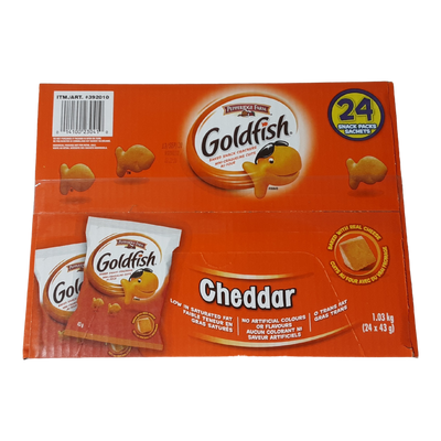 Pepperidge Farm Cheddar Goldfish Crackers, 1.03 kg