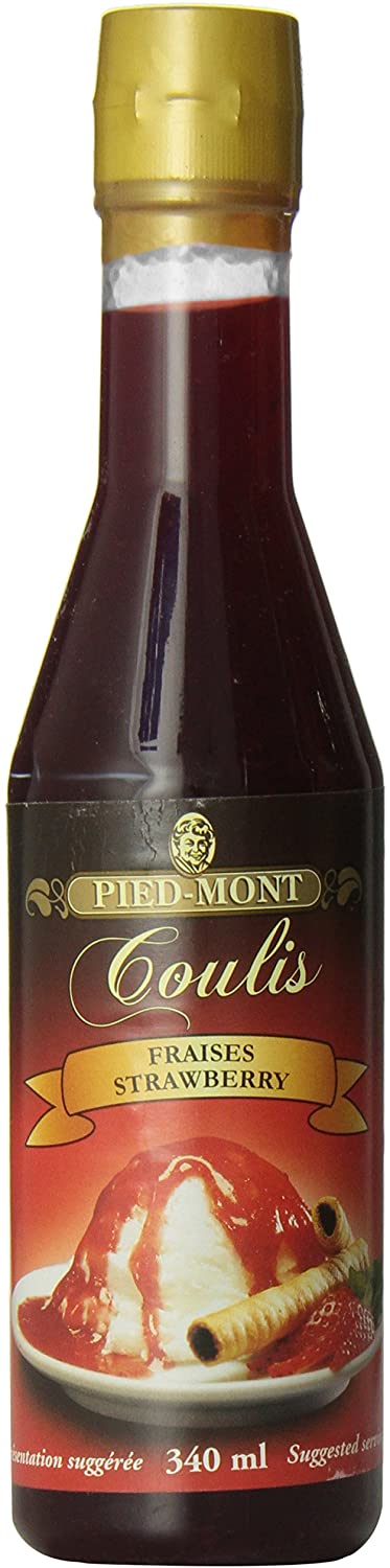 Pied-Mont Fraises Strawberry, 340 mL