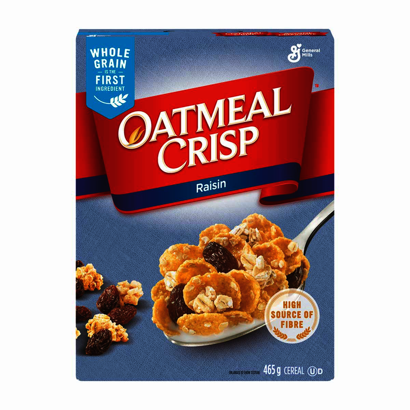 General Mills Oatmeal Crisp Raisin, 465 g