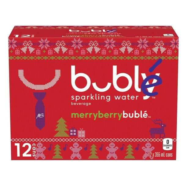 BUBLY SPK WATER MERRY BERRY