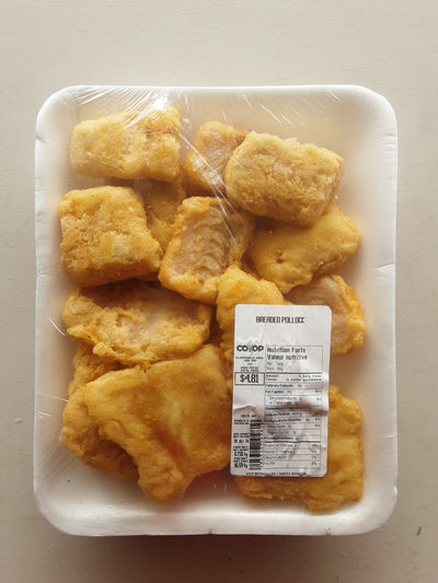 Breaded Pollock Pieces