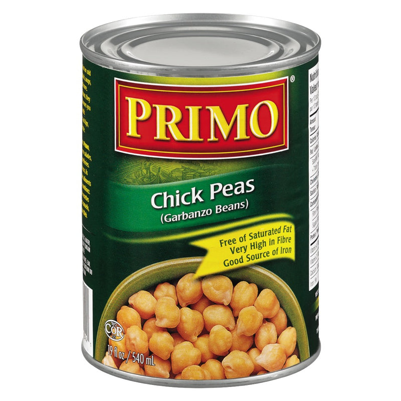 Primo Chick Peas, 540 mL