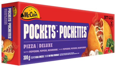 McCain Deluxe Pizza Pockets, 300g