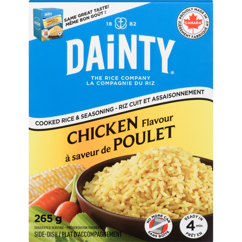 Dainty Rice Chicken Flavour Pouch, 265 g
