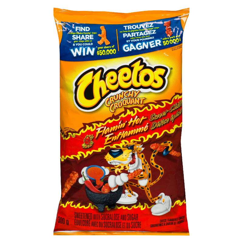 Cheetos Crunchy Flamin' Hot, 285g