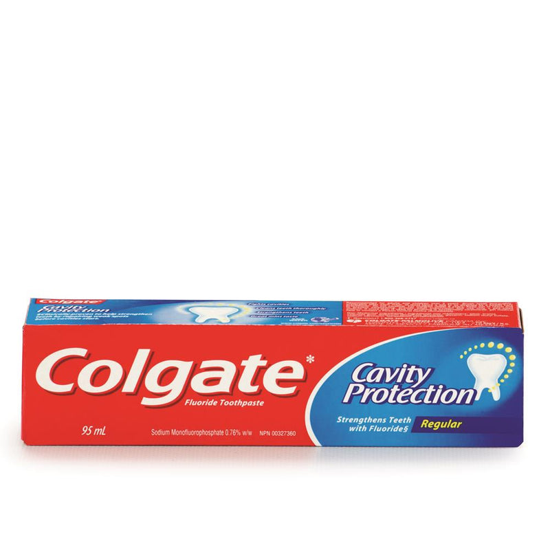 Colgate Regular Cavity Protection Fluoride Toothpaste, 95 mL