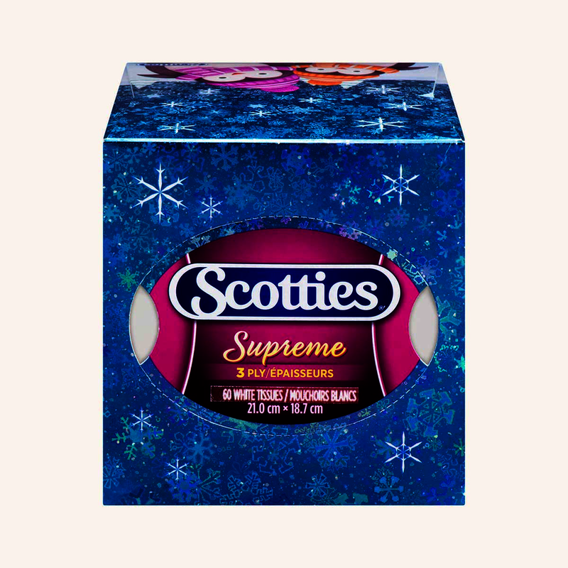 Scotties Supreme 3 Ply Tissues