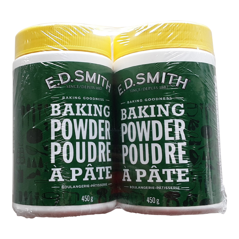E. D. Smith Baking Powder, 2 x 450 g