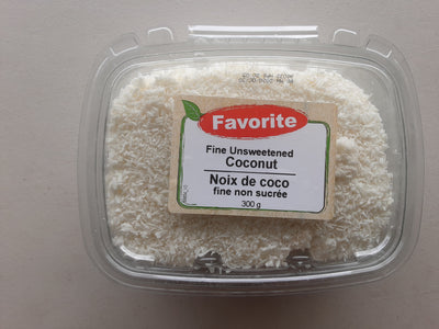 Favorite Fine Unsweetened Coconut, 300 g