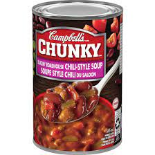 Campbell's Chunky Blazin' Roadhouse Chili-Style Soup, 540 mL