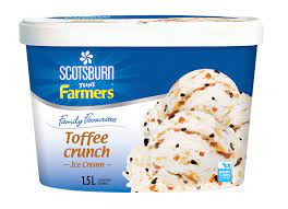 SCOTS FF TOFFEE ICE CREAM