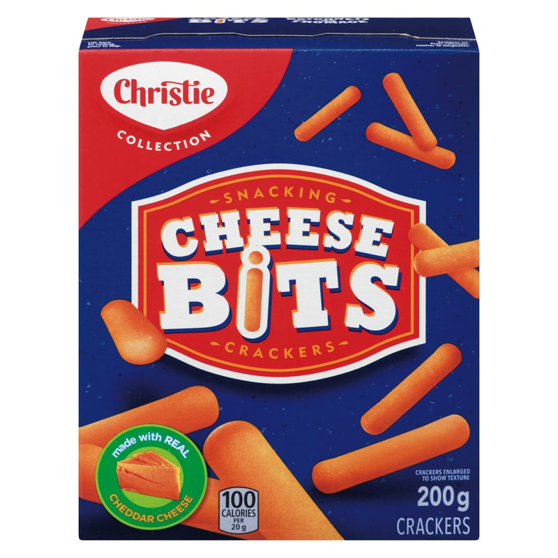Christie Cheese Bits Snacking Crackers, 200 g