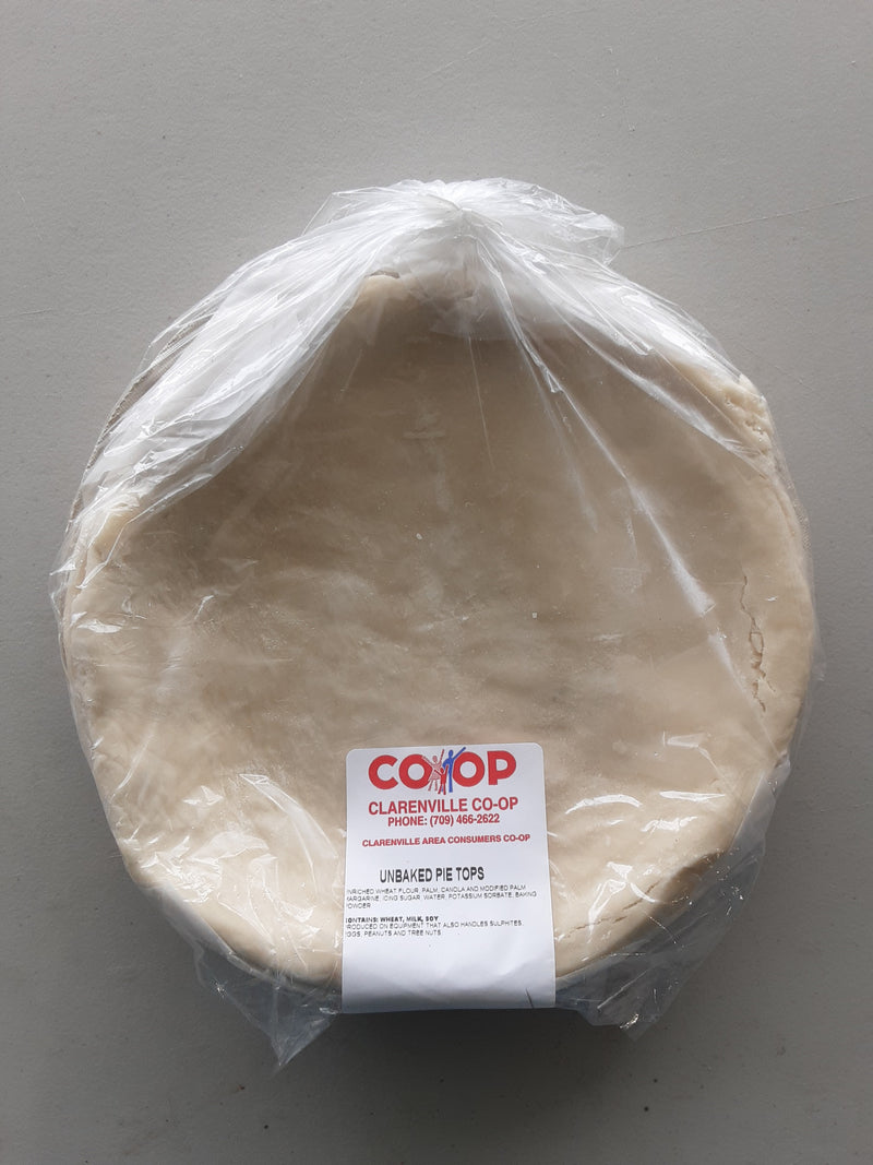 Unbaked Pie Tops, 3pk