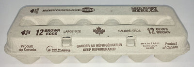 Newfoundland Large Brown Eggs, 12 ct