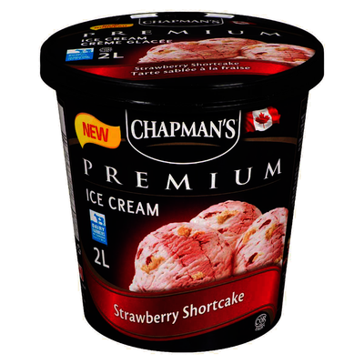 Chapman's Strawberry Shortcake Ice Cream, 2 l