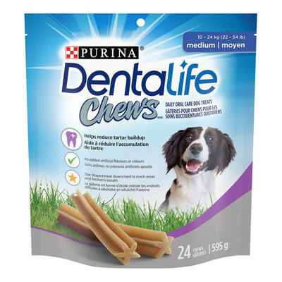 Purina Dentalife Chews, 24 ct