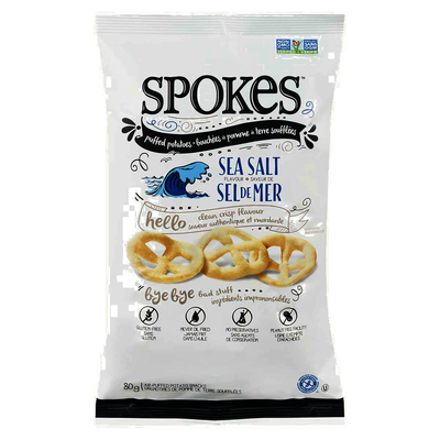 SPOKES CHIPS SEA SALT