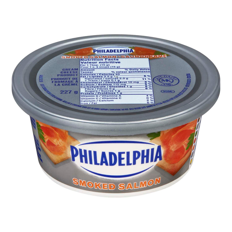 Philadelphia Smoked Salmon Cream Cheese, 227 g