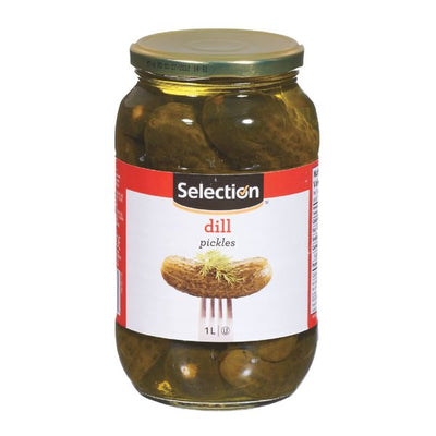 Selection Dill Pickles, 1 L