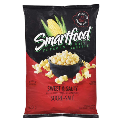 Smartfood Sweet & Salty Popcorn, 220 g