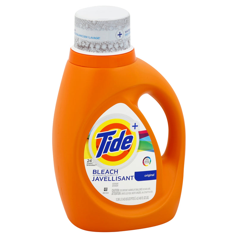 Tide Original Plus Bleach Laundry Detergent,1.36L