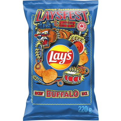 LAY'S ROCKIN' BUFFALO CHIPS