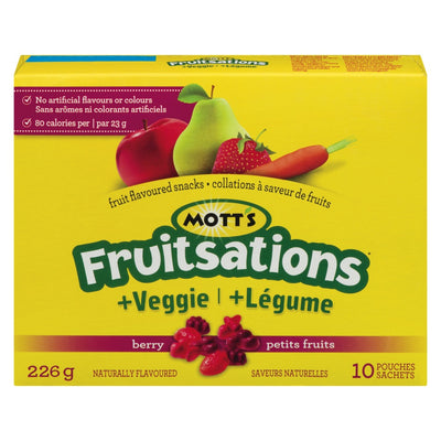 Mott's Fruitsations + Veggie Berry, 226 g