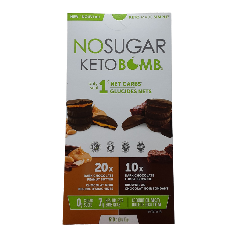 NO SUGAR KETO BOMB CHOCOLATE PEANUT BUTTER CUPS/FUDGE BROWNIE CUPS